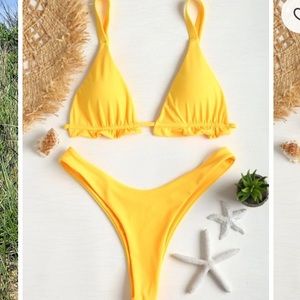 Zaful yellow bikini💛 (brand new)